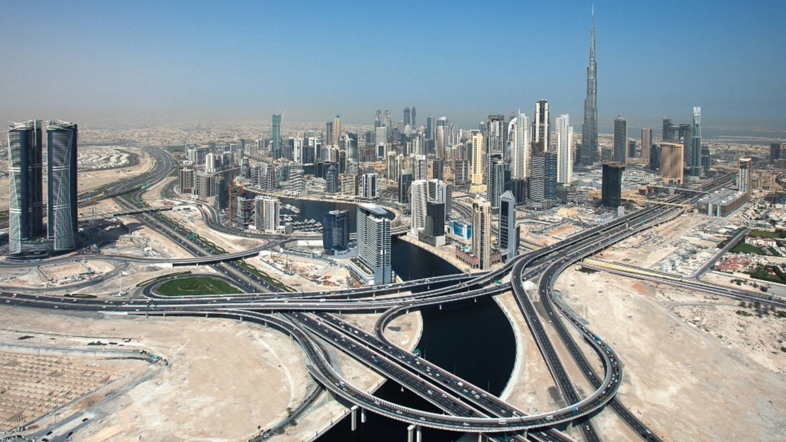 Al Khail Road Traffic Improvement Project In Dubai New Bridges