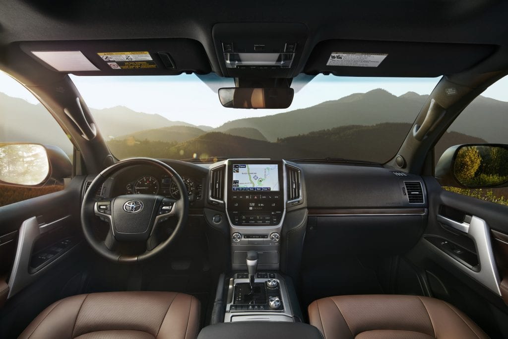 2016 Toyota Land Cruiser interior