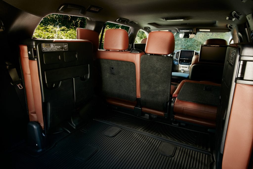 2016 Toyota Land Cruiser interior