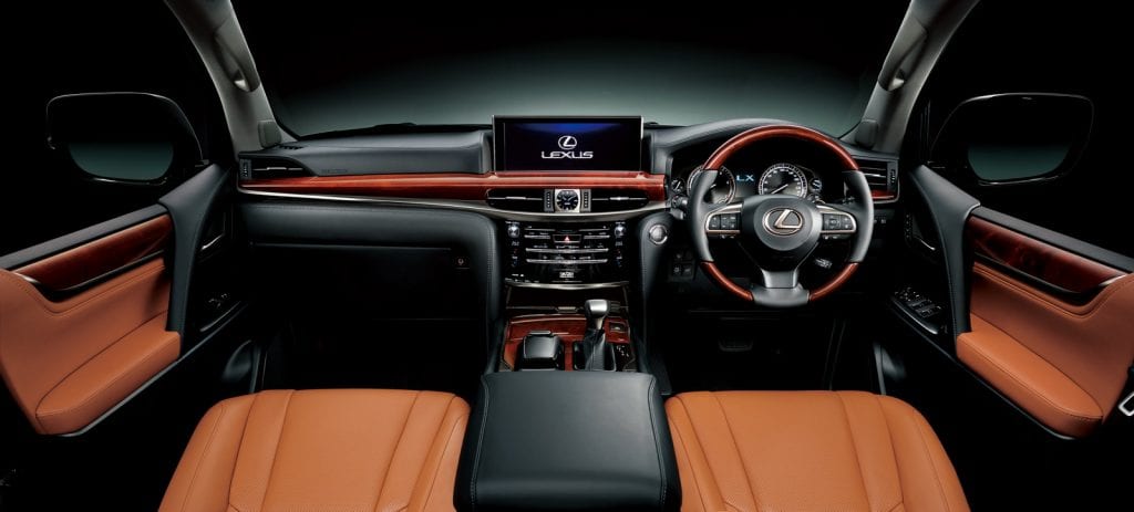 2016 Lexus LX 570 interior