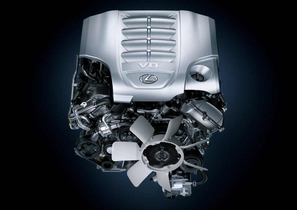 2016 Lexus LX 570 engine