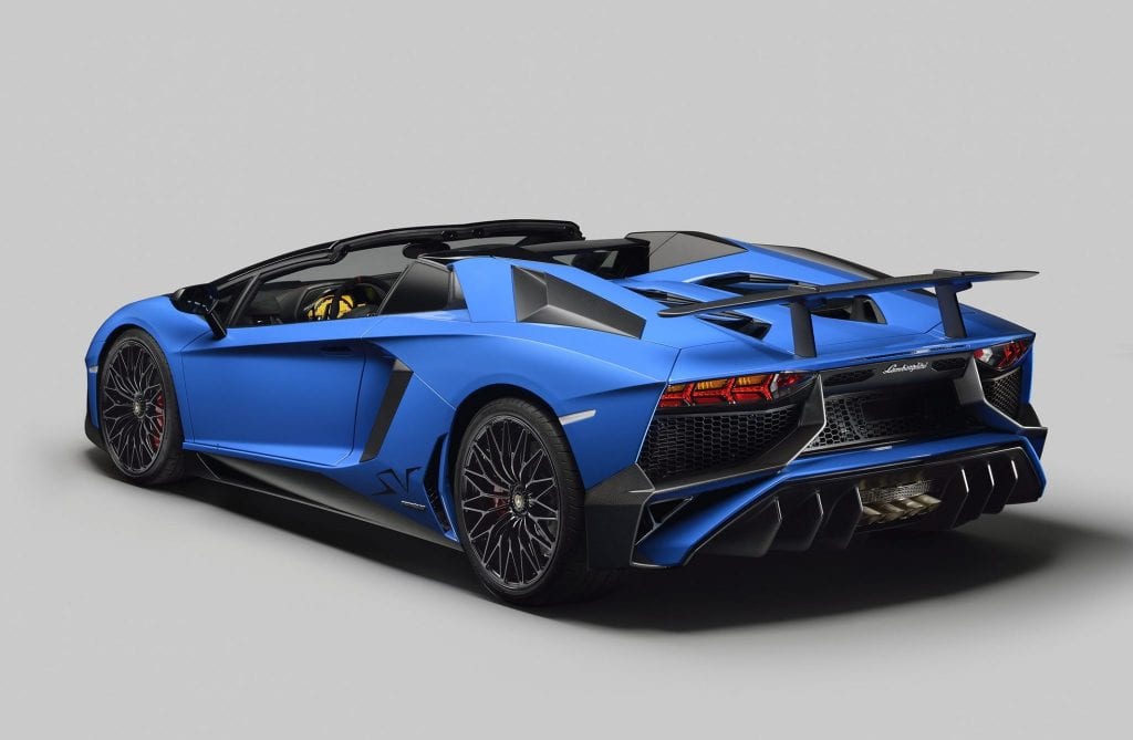 2016 Lamborghini Aventador SV Roadster