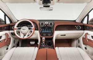 Bentley Bentayga interiro UAE