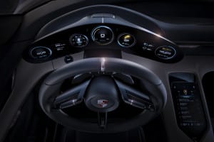 Porsche Mission E Concept interior
