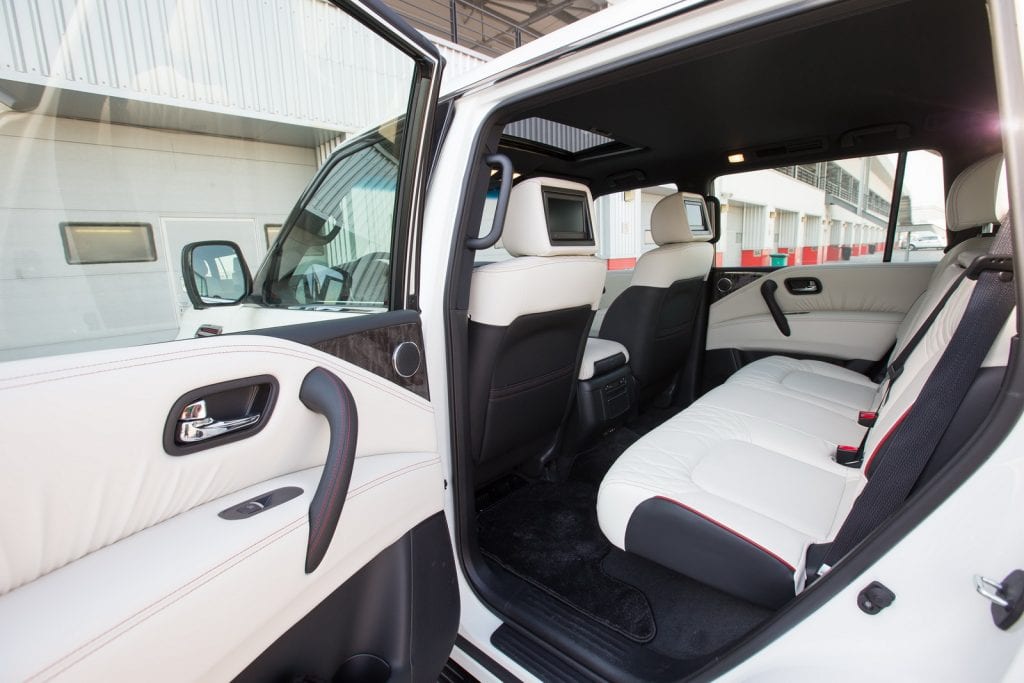 Nissan Patrol NISMO interior UAE