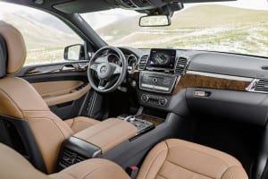 Mercedes GL/GLS 2017 interior UAE