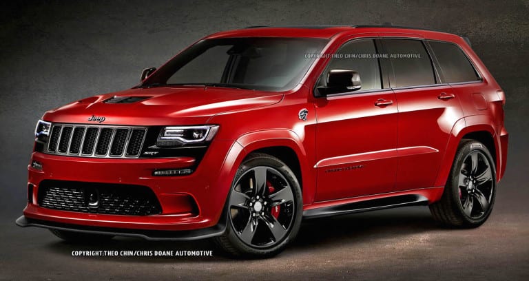 Jeep Grand Cherokee Trackhawk Hellcat 2017 UAE