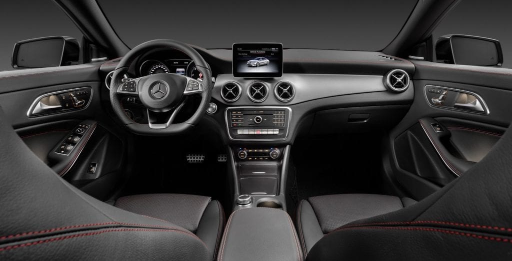 Mercedes-Benz CLA interior UAE