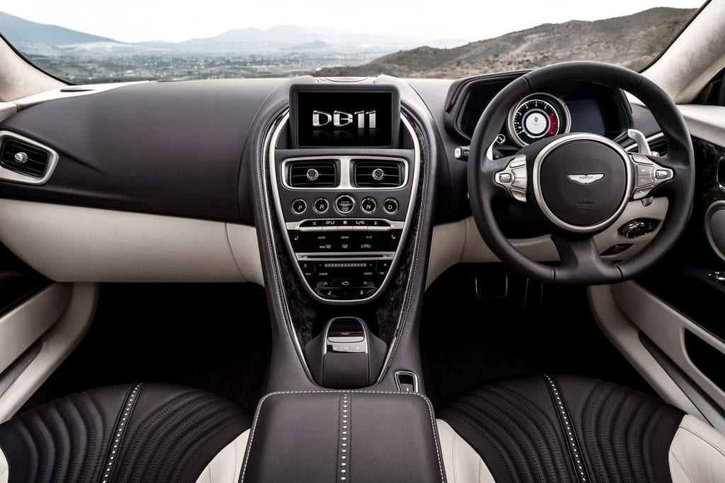 Aston Martin DB11 Interior UAE