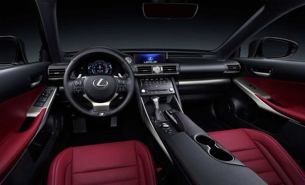 2017 Lexus IS Interior Dubai