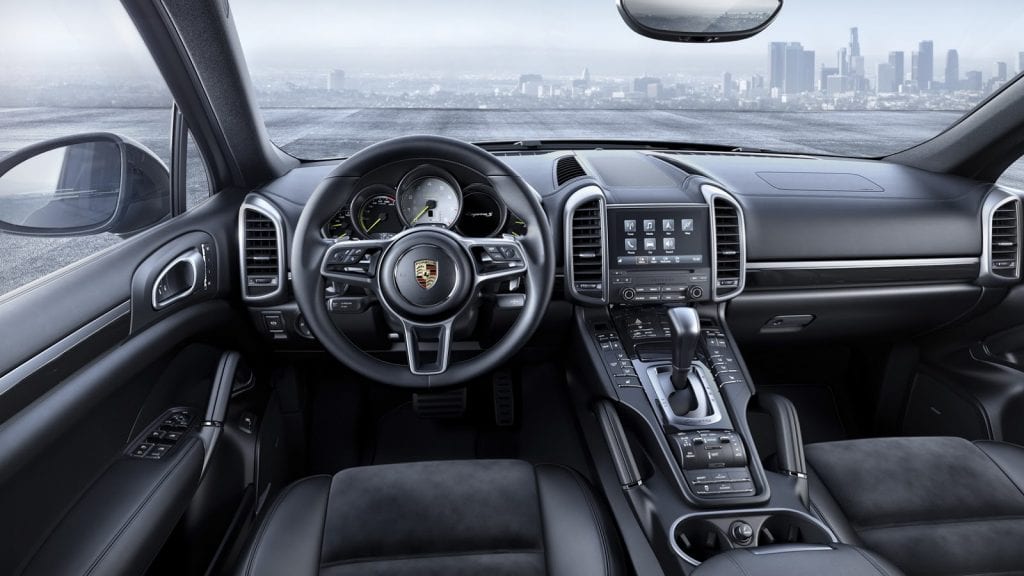 Porsche Cayenne Platinum Interior Dubai