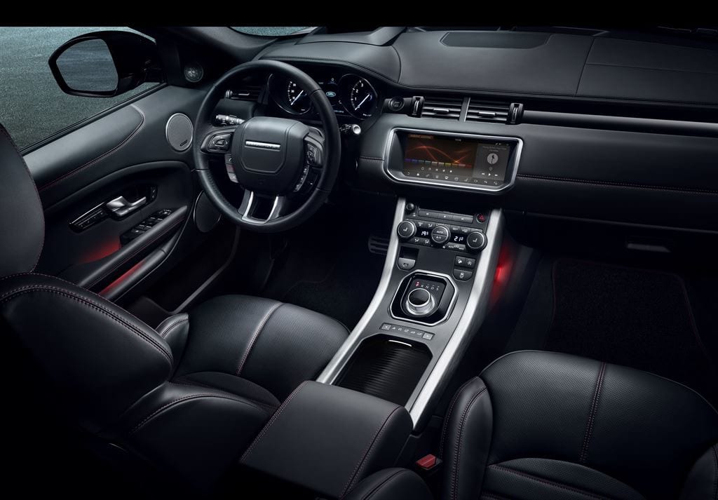 2017 Range Rover Evoque interior