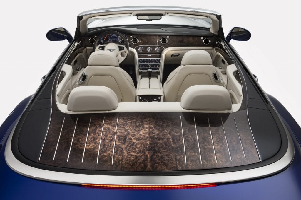 Bentley Mulsanne Convertible Interior Dubai