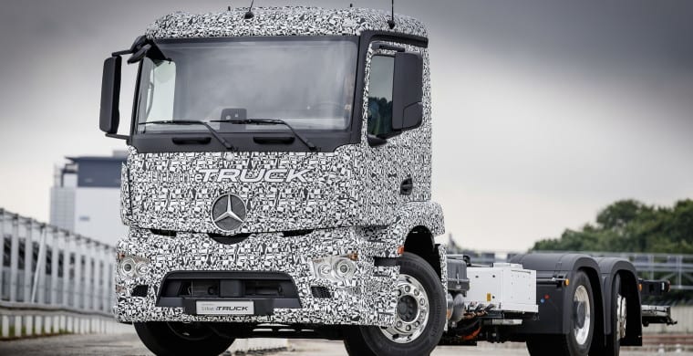 Mercedes Beat Tesla To An All Electric Truck Dubai Abu