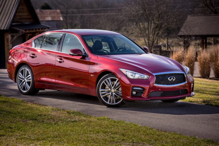 2017 Infiniti Q50 exhaust system