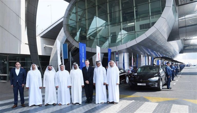 Dubai Taxi reveal Tesla Fleet