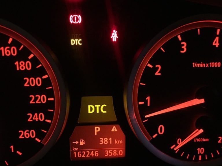 BMW DTC Button