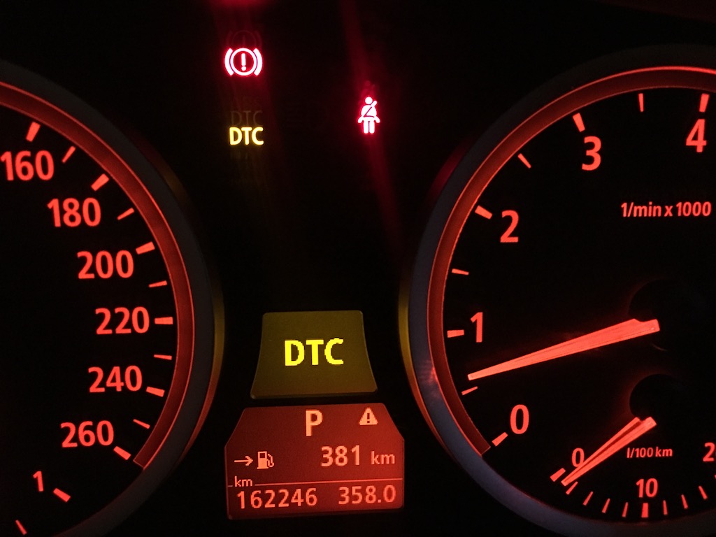 BMW DTC Button