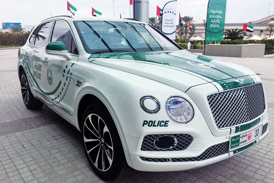 2018 Bentley Bentayga Joins Dubai Police Luxury Fleet