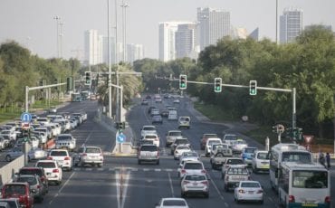 Abu Dhabi traffic toll