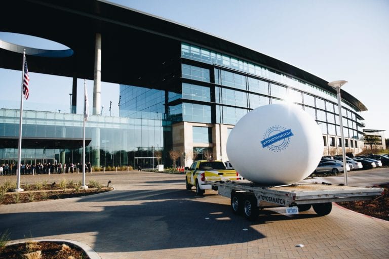 New Toyota Hatchback egg