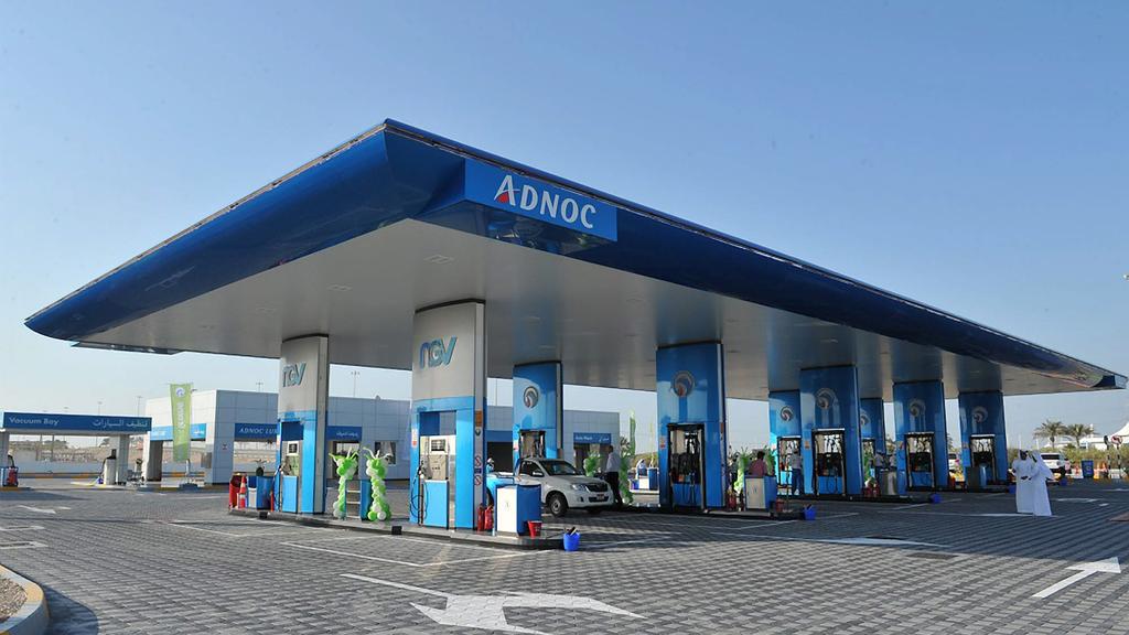 Abu Dhabi petrol stations