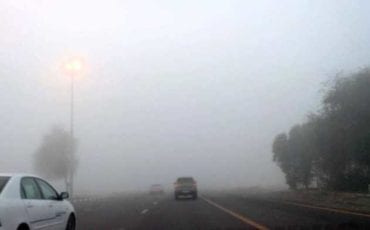 Foggy driving UAE