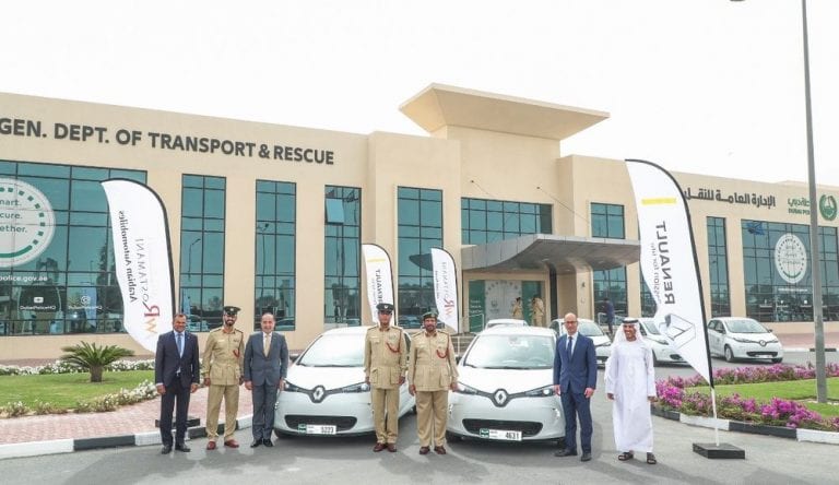 Dubai Police Renault Zoe