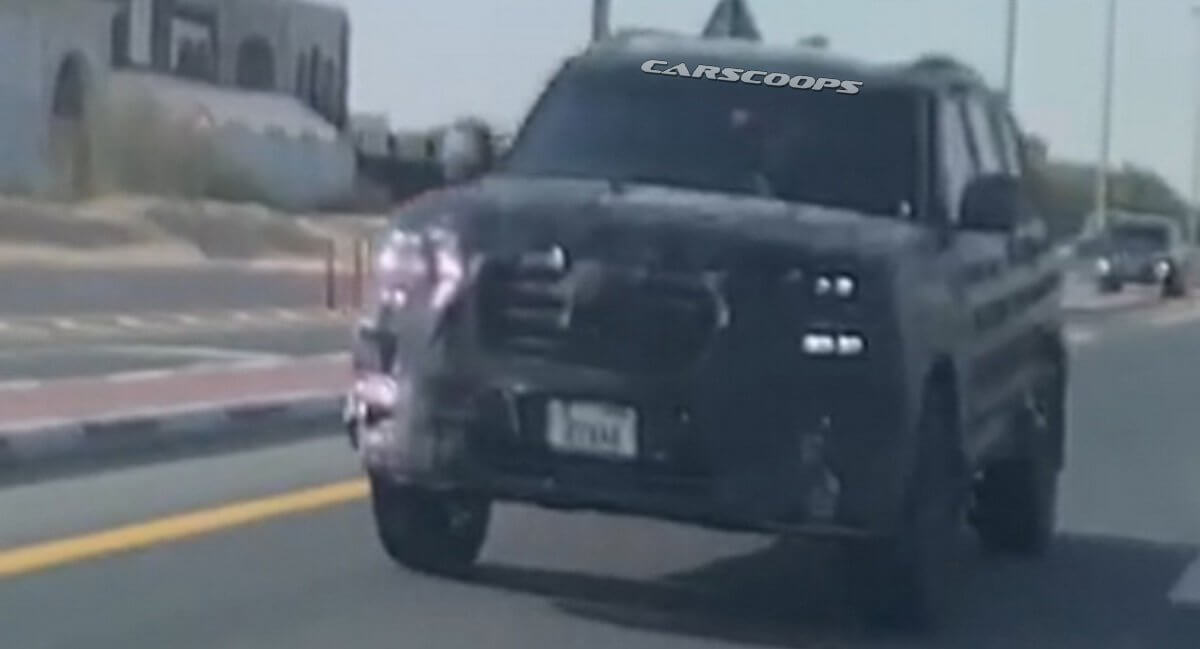 2021 nissan patrol spotted testing in dubai - dubai, abu