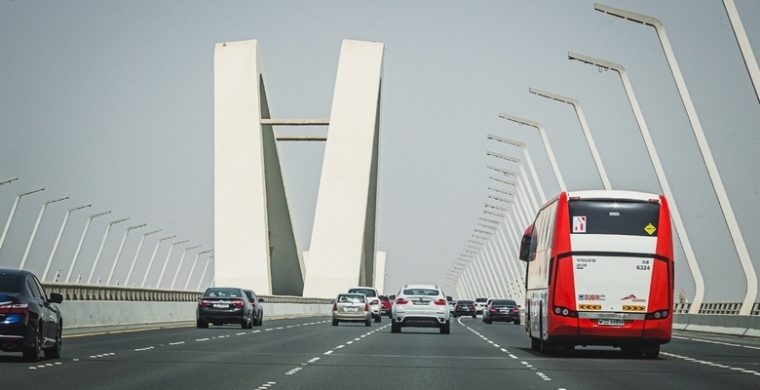 Abu Dhabi toll gate