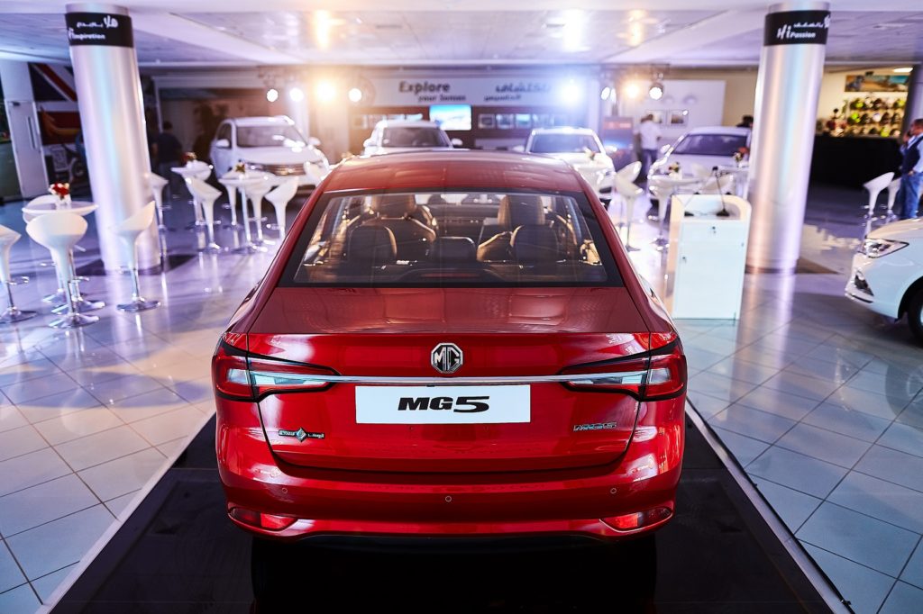 MG MG5 launched in UAE, one of three new models to launch by the end of