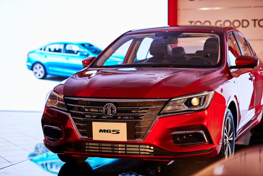 MG MG5 launched in UAE, one of three new models to launch by the end of ...
