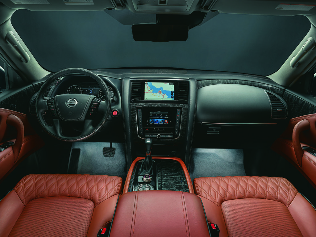 2020 Nissan Patrol Interior