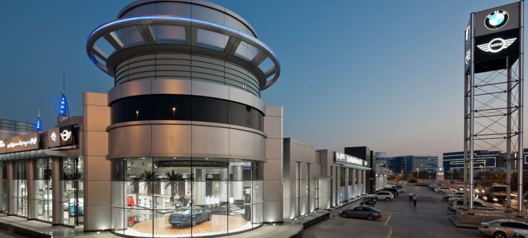 Abu dhabi motors showroom