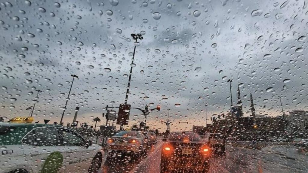 Driving In The UAE Rain
