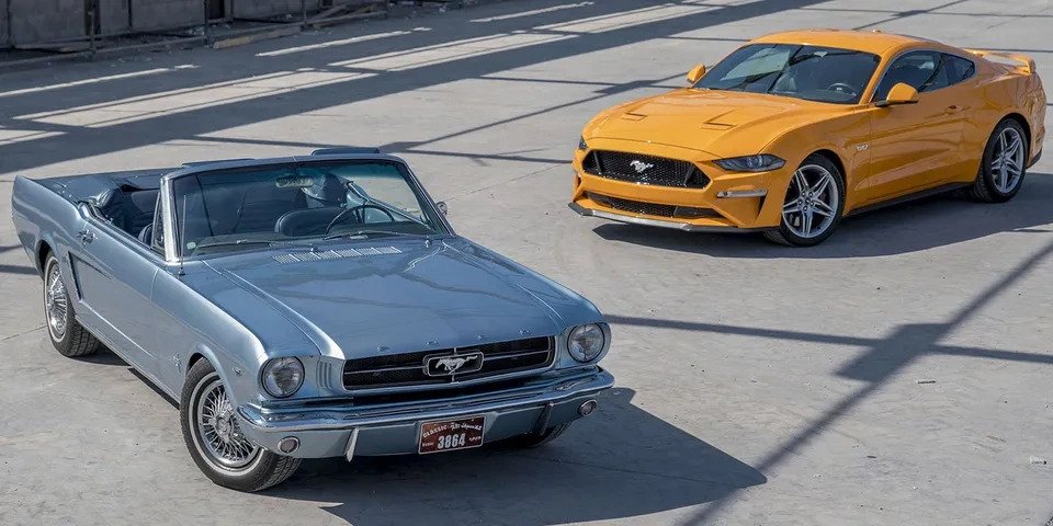 Ford Mustang Generations