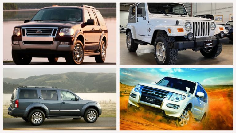 Top 5 4WD SUVs