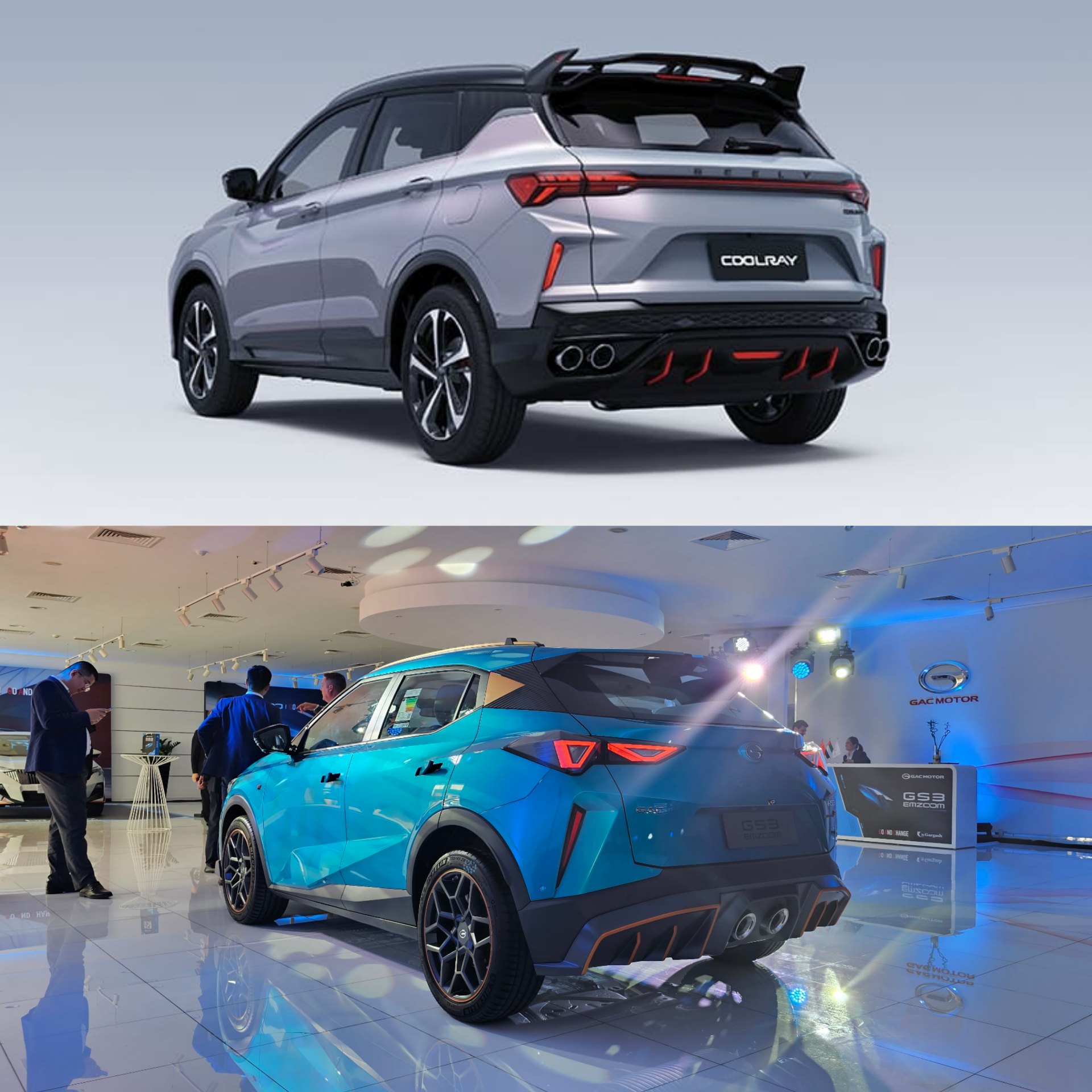 GAC GS3 EMZoom Vs Geely Coolray