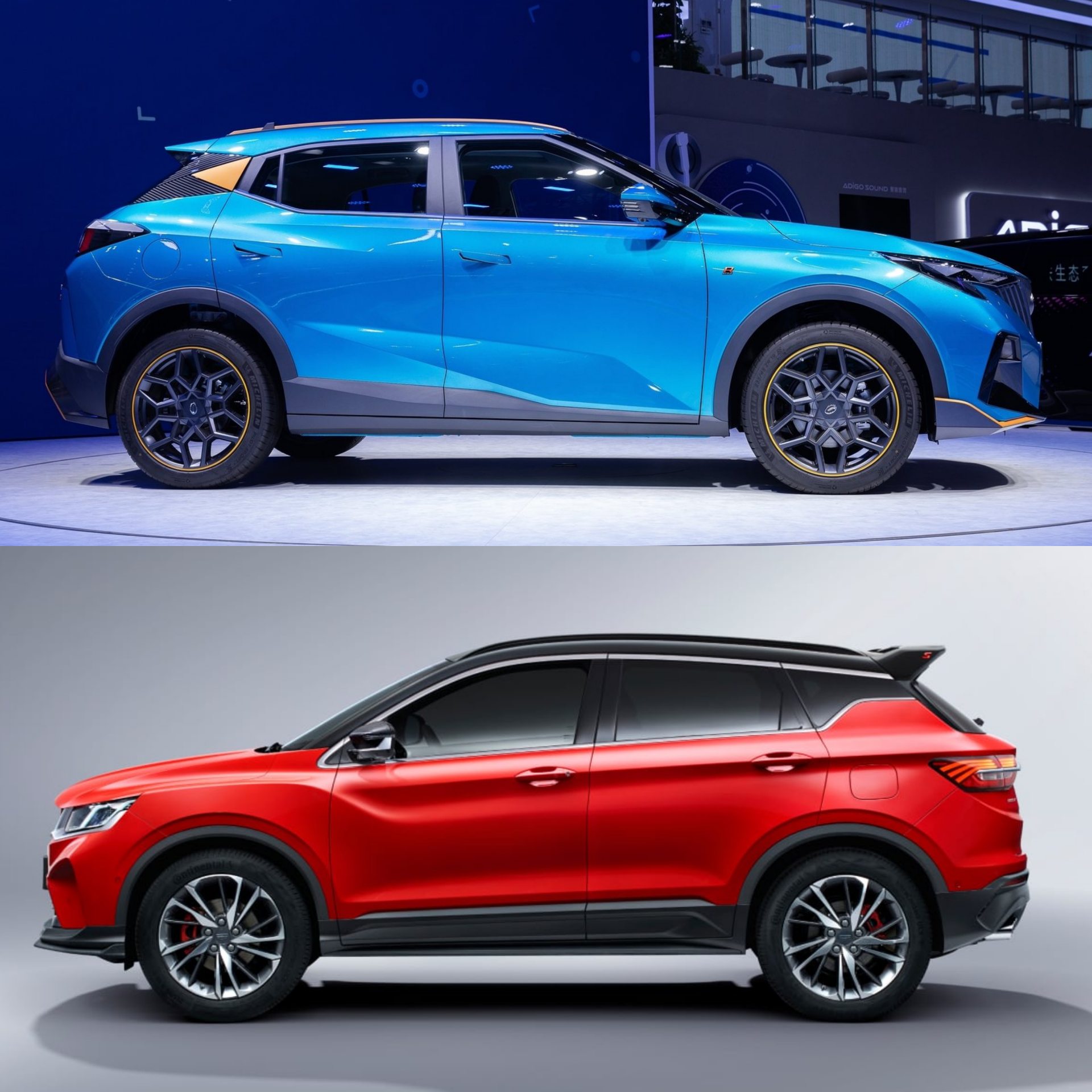 GAC GS3 EMZoom Vs Geely Coolray