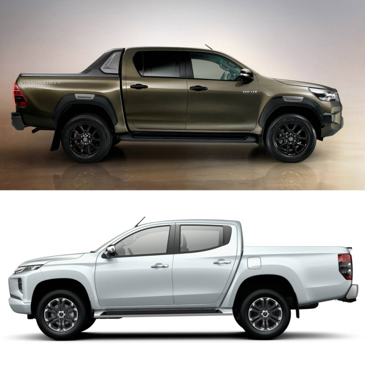toyota hilux vs mitsubishi l200 pick-up comparison