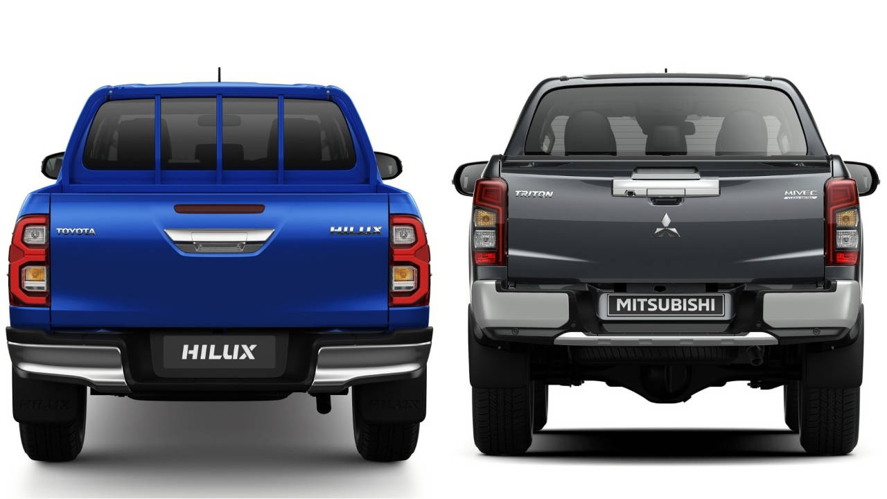 toyota hilux vs mitsubishi l200 pick-up comparison