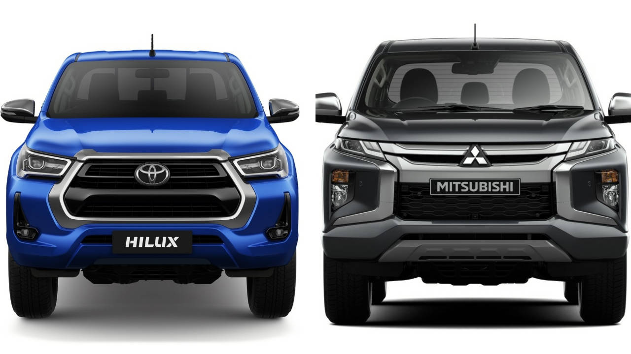 toyota hilux vs mitsubishi l200 pick-up comparison