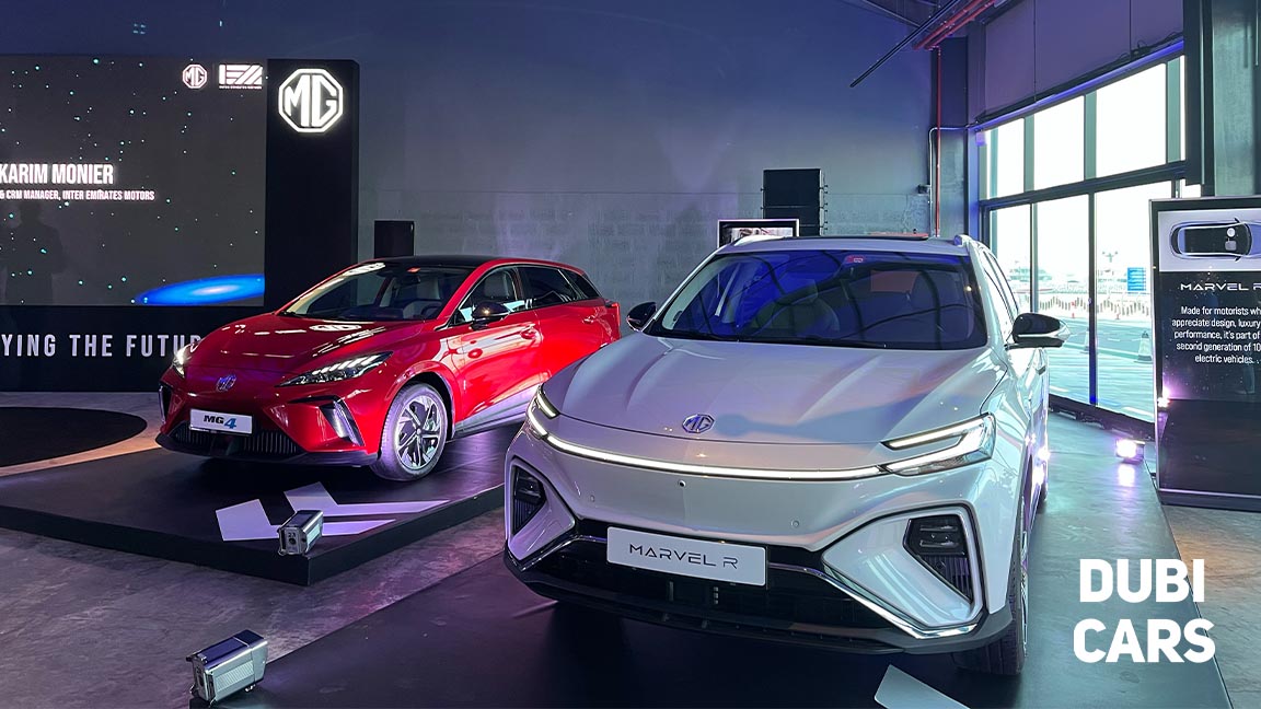 MG Marvel R & MG4 EV Showcased In The UAE: Both SUVs To Feature Over 400km Range