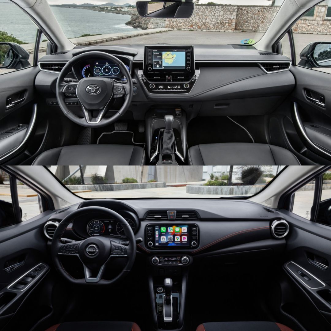 toyota corolla vs nissan sunny