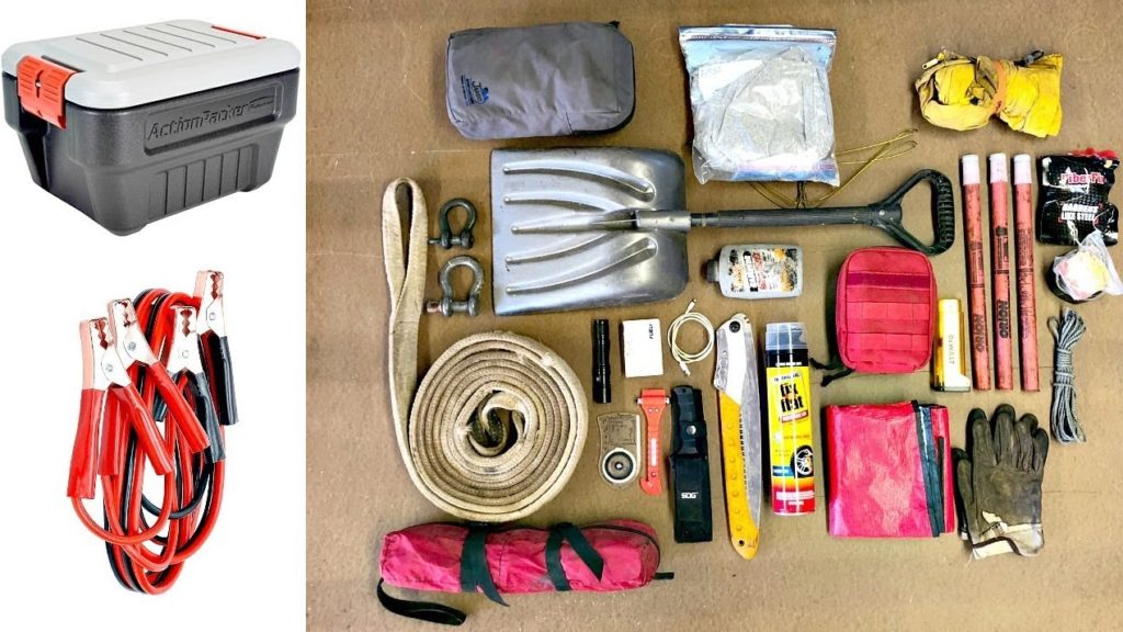 Preparing Car For Road Trip - Emergency Kit