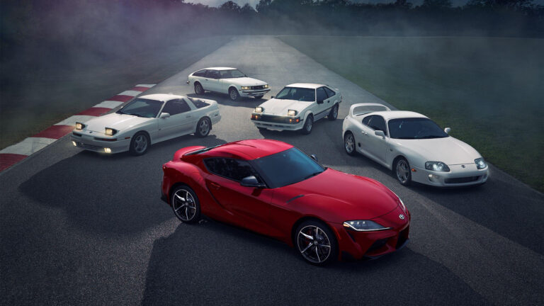 Toyota Supra Generations