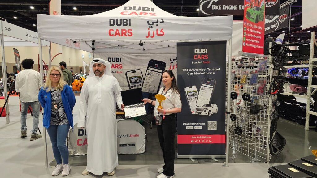 DubiCars At Custom Show Emirates
