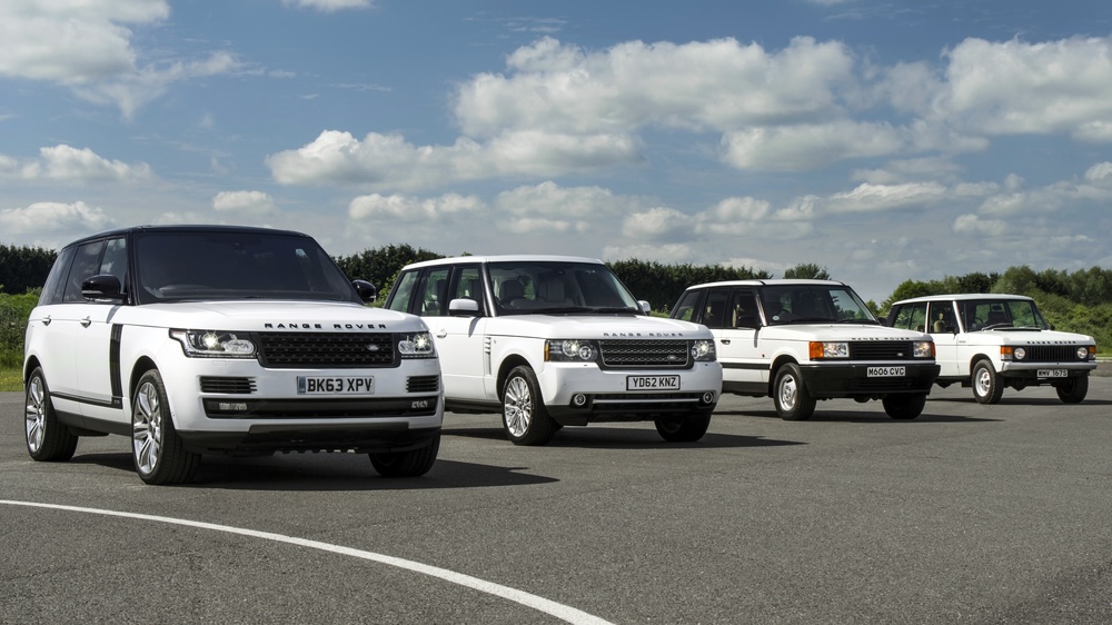 Range Rover Generations Prices