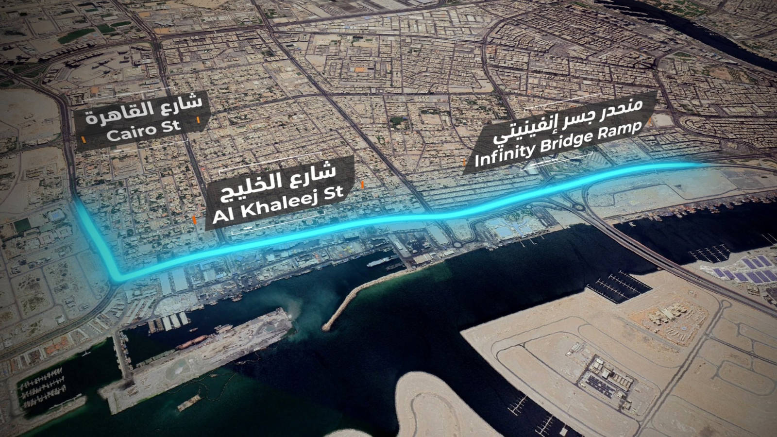 RTA&#8217;s New Al Khaleej Street Tunnel Project In Dubai