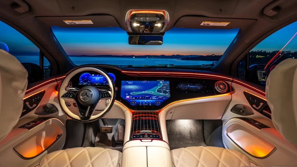 Mercedes-Maybach EQS SUV Interior